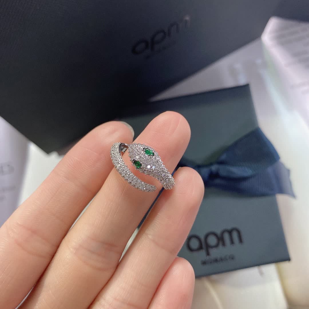 APM Monaco Emerald Ring